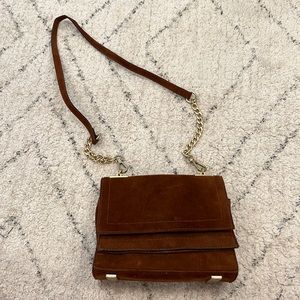 Zara Suede Crossbody bag